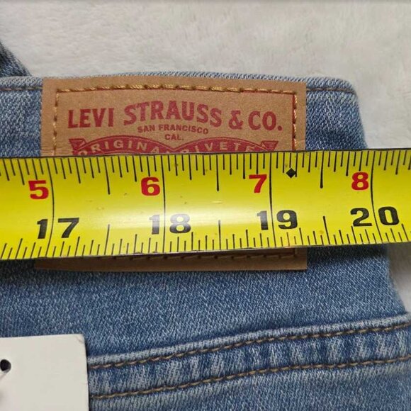 New Plus 20W Levi's stretch jean overalls in Blue Maple denim - Picture 10 of 12